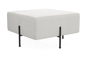 Menard Compact Sittpuff 70 cm Kvadratisk - Vit - Möbler - Fåtölj & stolar - Pall & puff - Sittpuff