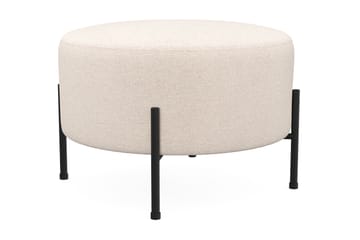 Menard Compact Sittpuff Rund 60 cm - Beige - Möbler - Fåtölj & stolar - Pall & puff - Sittpuff