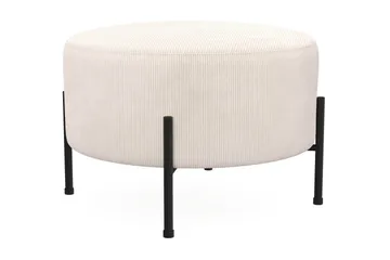 Menard Compact Sittpuff Rund 60 cm - Beige - Möbler - Fåtölj & stolar - Pall & puff - Sittpuff