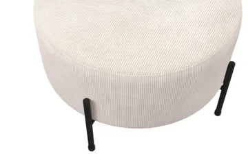 Menard Compact Sittpuff Rund 60 cm - Beige - Möbler - Fåtölj & stolar - Pall & puff - Sittpuff