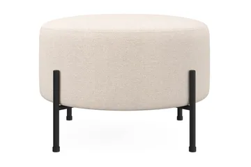 Menard Compact Sittpuff Rund 60 cm - Beige - Möbler - Fåtölj & stolar - Pall & puff - Sittpuff