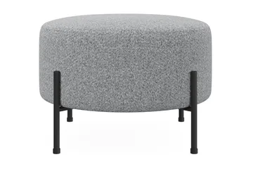 Menard Compact Sittpuff Rund 60 cm - Grå - Möbler - Fåtölj & stolar - Pall & puff - Sittpuff
