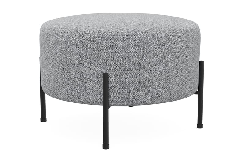 Menard Compact Sittpuff Rund 60 cm - Grå - Möbler - Fåtölj & stolar - Pall & puff - Sittpuff