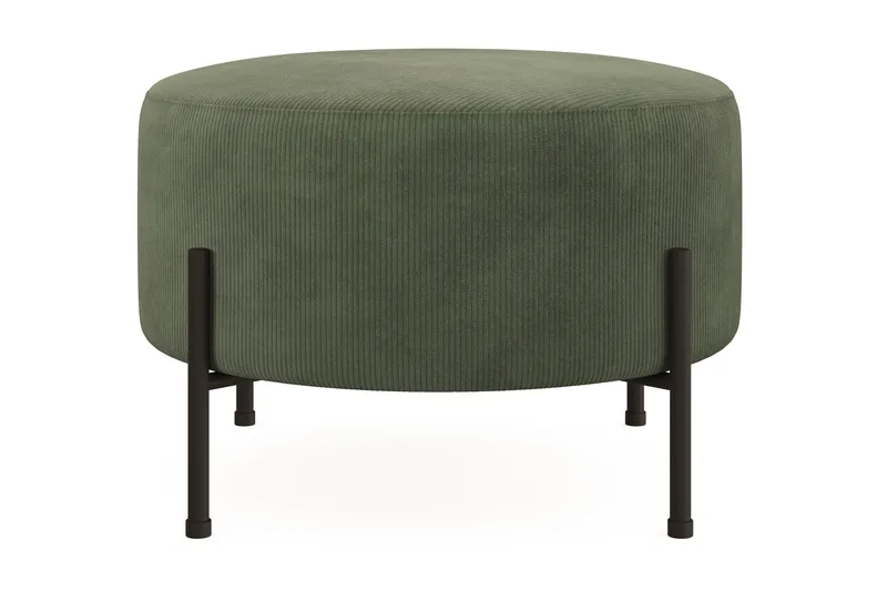 Menard Compact Sittpuff Rund 60 cm - Grön - Möbler - Fåtölj & stolar - Pall & puff - Sittpuff