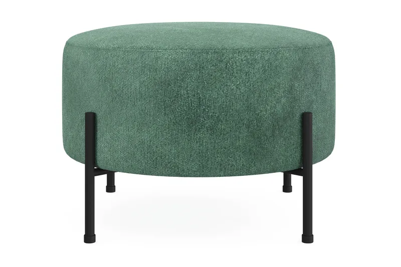 Menard Compact Sittpuff Rund 60 cm - Grön - Möbler - Fåtölj & stolar - Pall & puff - Sittpuff