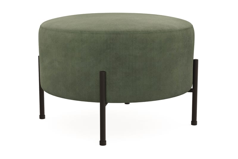 Menard Compact Sittpuff Rund 60 cm - Grön - Möbler - Fåtölj & stolar - Pall & puff - Sittpuff
