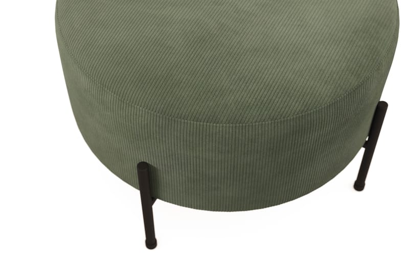 Menard Compact Sittpuff Rund 60 cm - Grön - Möbler - Fåtölj & stolar - Pall & puff - Sittpuff