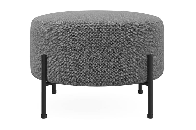 Menard Compact Sittpuff Rund 60 cm, Mörkgrå