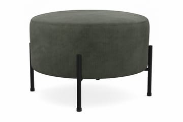 Menard Compact Sittpuff Rund 60 cm - Mörkgrön - Möbler - Fåtölj & stolar - Pall & puff - Sittpuff