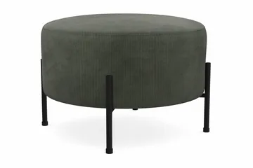 Menard Compact Sittpuff Rund 60 cm - Mörkgrön - Möbler - Fåtölj & stolar - Pall & puff - Sittpuff