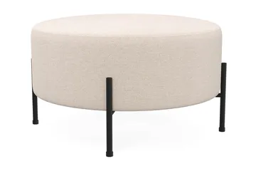 Menard Compact Sittpuff Rund 70 cm - Beige - Möbler - Fåtölj & stolar - Pall & puff - Sittpuff