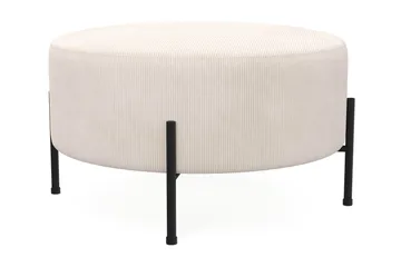 Menard Compact Sittpuff Rund 70 cm - Beige - Möbler - Fåtölj & stolar - Pall & puff - Sittpuff