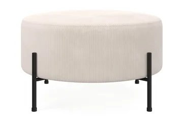 Menard Compact Sittpuff Rund 70 cm - Beige - Möbler - Fåtölj & stolar - Pall & puff - Sittpuff