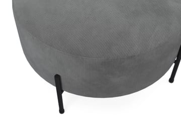 Menard Compact Sittpuff Rund 70 cm - Grå - Möbler - Fåtölj & stolar - Pall & puff - Sittpuff