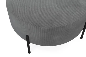 Menard Compact Sittpuff Rund 70 cm - Grå - Möbler - Fåtölj & stolar - Pall & puff - Sittpuff
