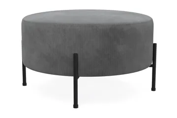 Menard Compact Sittpuff Rund 70 cm - Grå - Möbler - Fåtölj & stolar - Pall & puff - Sittpuff