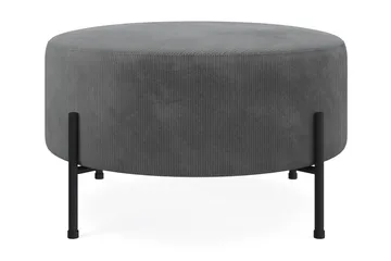 Menard Compact Sittpuff Rund 70 cm - Grå - Möbler - Fåtölj & stolar - Pall & puff - Sittpuff