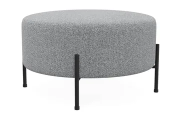 Menard Compact Sittpuff Rund 70 cm - Grå - Möbler - Fåtölj & stolar - Pall & puff - Sittpuff