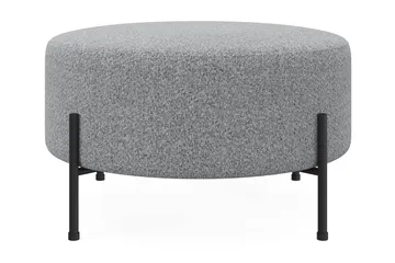 Menard Compact Sittpuff Rund 70 cm - Grå - Möbler - Fåtölj & stolar - Pall & puff - Sittpuff
