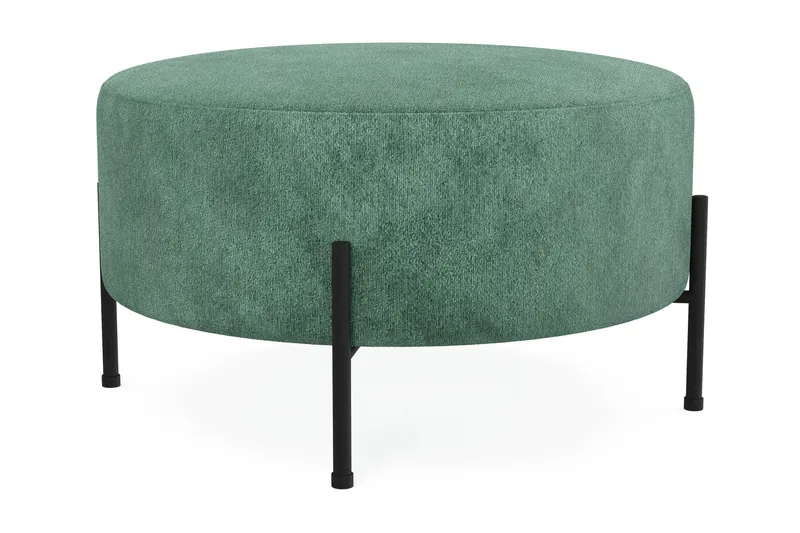 Menard Compact Sittpuff Rund 70 cm - Grön - Möbler - Fåtölj & stolar - Pall & puff - Sittpuff