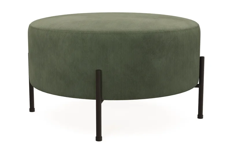 Menard Compact Sittpuff Rund 70 cm - Grön - Möbler - Fåtölj & stolar - Pall & puff - Sittpuff