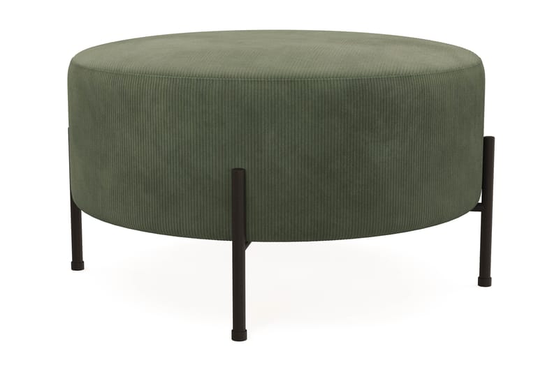 Menard Compact Sittpuff Rund 70 cm - Grön - Möbler - Fåtölj & stolar - Pall & puff - Sittpuff