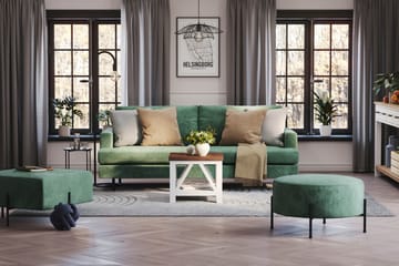 Menard Compact Sittpuff Rund 70 cm - Grön - Möbler - Fåtölj & stolar - Pall & puff - Sittpuff