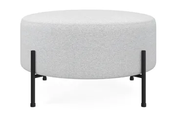 Menard Compact Sittpuff Rund 70 cm - Ljusgrå - Möbler - Fåtölj & stolar - Pall & puff - Sittpuff