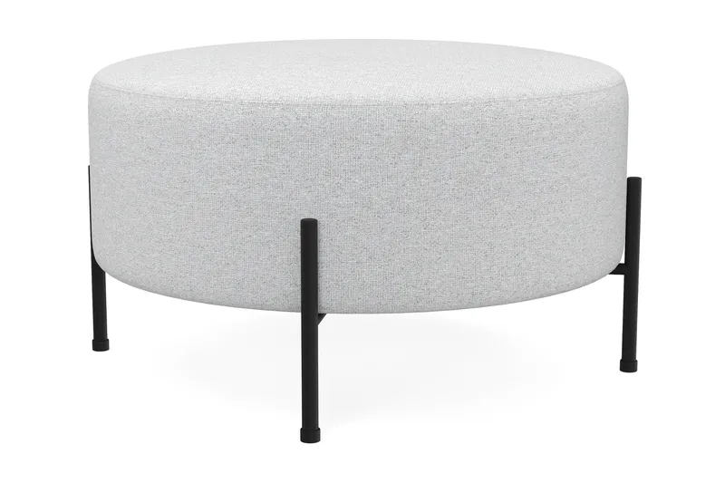 Menard Compact Sittpuff Rund 70 cm - Ljusgrå - Möbler - Fåtölj & stolar - Pall & puff - Sittpuff