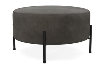 Menard Compact Sittpuff Rund 70 cm - Mörkgrå - Möbler - Fåtölj & stolar - Pall & puff - Sittpuff
