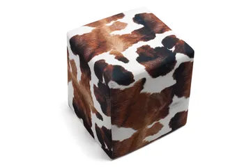 Milkyna Sittpuff - Brun/Vit - Möbler - Fåtölj & stolar - Pall & puff - Sittpuff