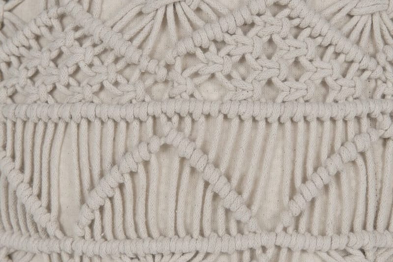 Mogilevsky Sittpuff 40x40 cm - Beige - Möbler - Fåtölj & stolar - Pall & puff - Sittpuff