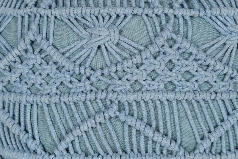 Mogilevsky Sittpuff 40x40 cm - Blå - Möbler - Fåtölj & stolar - Pall & puff - Sittpuff