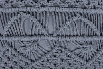 Mogilevsky Sittpuff 40x40 cm - Grå - Möbler - Fåtölj & stolar - Pall & puff - Sittpuff