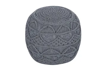 Mogilevsky Sittpuff 40x40 cm - Grå - Möbler - Fåtölj & stolar - Pall & puff - Sittpuff