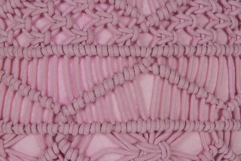 Mogilevsky Sittpuff 40x40 cm - Rosa - Möbler - Fåtölj & stolar - Pall & puff - Sittpuff