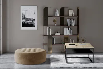 Montyda Sittpuff Rund - Beige - Möbler - Fåtölj & stolar - Pall & puff - Sittpuff