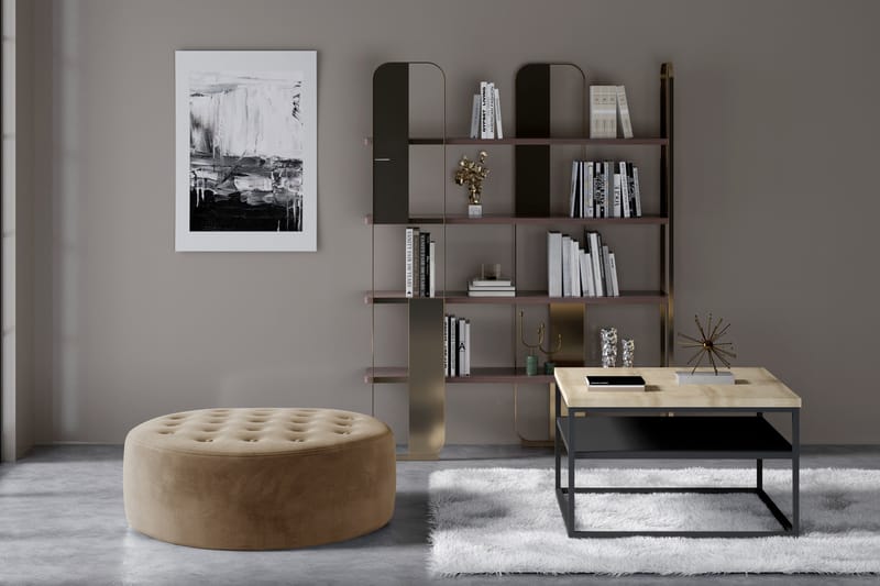 Montyda Sittpuff Rund - Beige - Möbler - Fåtölj & stolar - Pall & puff - Sittpuff