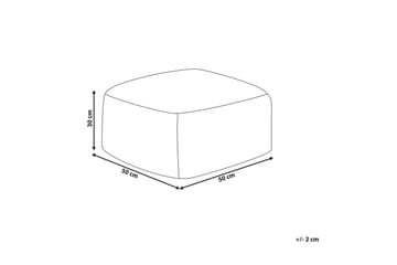 Sittpuff Mukki Beige - Beige - Möbler - Fåtölj & stolar - Pall & puff - Sittpuff
