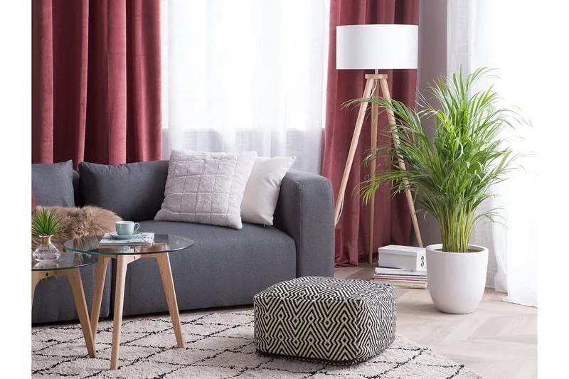 Mukki Sittpuff 50 cm - Svart - Möbler - Fåtölj & stolar - Pall & puff - Sittpuff