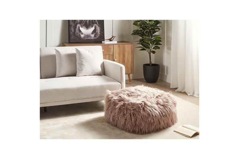Sittpuff Mukki Taupe - Taupe - Möbler - Fåtölj & stolar - Pall & puff - Sittpuff