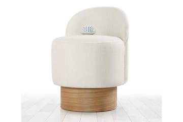 Muktan Sittpuff 47 cm - Cream - Möbler - Fåtölj & stolar - Pall & puff - Sittpuff