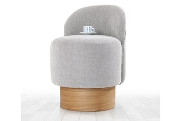 Muktan Sittpuff 47 cm - Grå - Möbler - Fåtölj & stolar - Pall & puff - Sittpuff