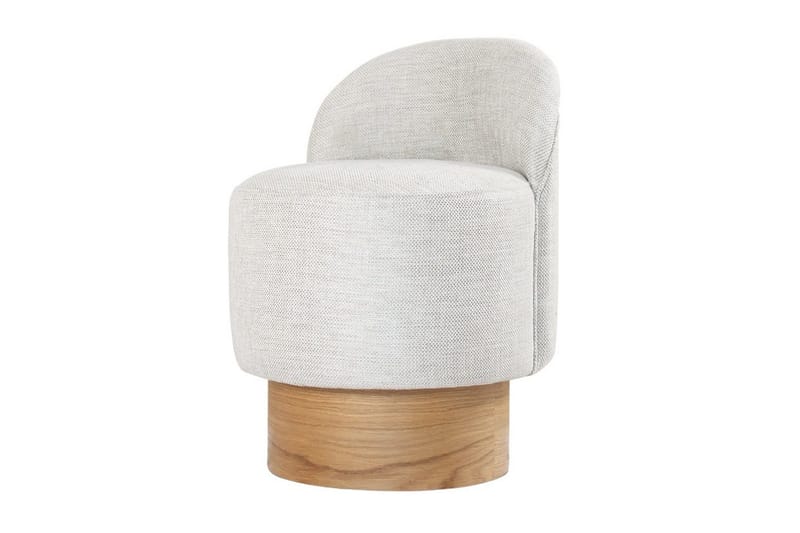 Muktan Sittpuff 47 cm - Ljusgrå - Möbler - Fåtölj & stolar - Pall & puff - Sittpuff