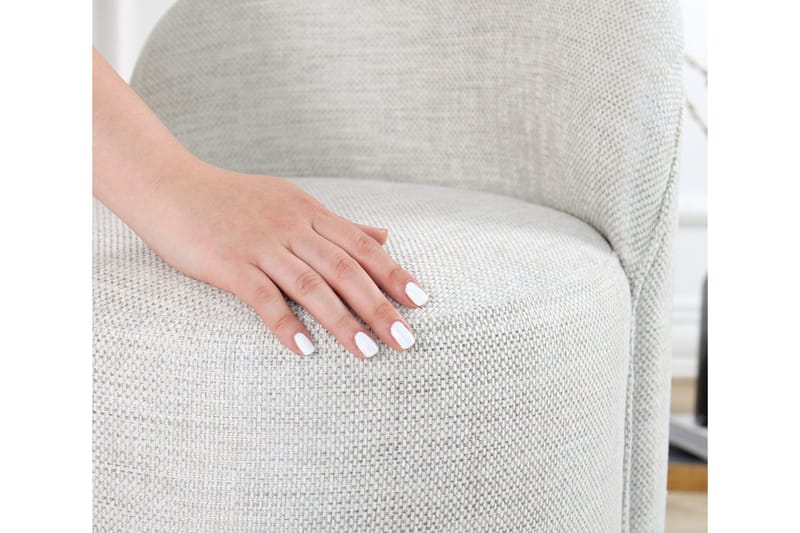 Muktan Sittpuff 47 cm - Ljusgrå - Möbler - Fåtölj & stolar - Pall & puff - Sittpuff