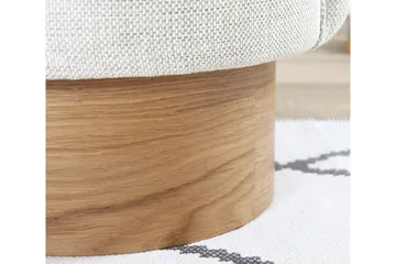 Muktan Sittpuff 47 cm - Ljusgrå - Möbler - Fåtölj & stolar - Pall & puff - Sittpuff