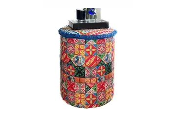 Multan Sittpuff 45 cm - Flerfärgad - Möbler - Fåtölj & stolar - Pall & puff - Sittpuff