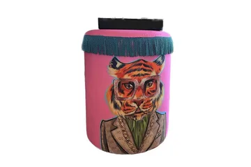 Multan Sittpuff 45 cm - Flerfärgad - Möbler - Fåtölj & stolar - Pall & puff - Sittpuff