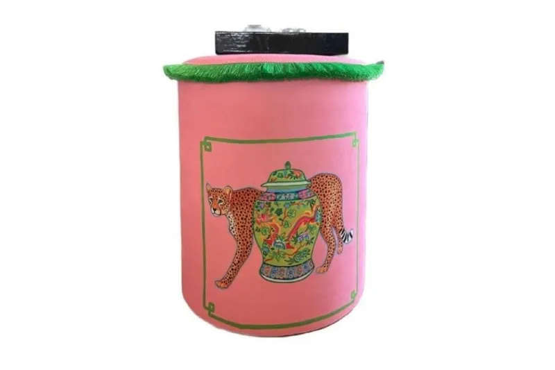 Multan Sittpuff 45 cm, Flerfärgad