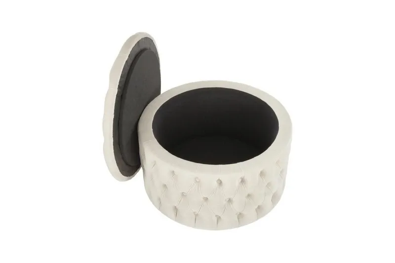 Munder Sittpuff 70 cm - Vit - Möbler - Fåtölj & stolar - Pall & puff - Sittpuff